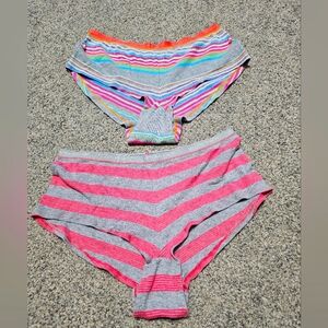 2 pairs of vintage Victoria's Secret Boy Shorts Size large